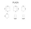 PLAZA Sofa 3 osobowa B1+1+1B