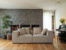 PLAZA Sofa 2 osobowa B1+1B z poduszkami