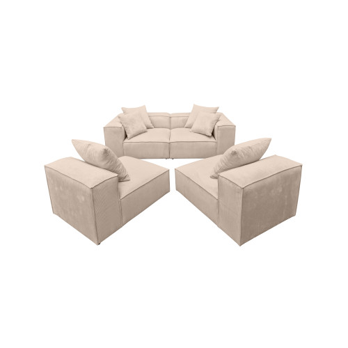PLAZA Sofa 4 osobowa B1+1+1+1B różne układy