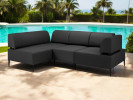 PORTO Zestaw Mebli Ogrodowych 2B+1+PD