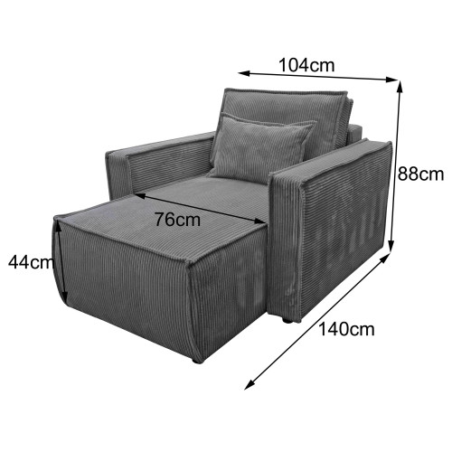 MELANIA Sofa do wypoczynku BOTB  OUTLET
