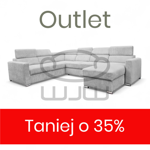 JOHNNY Narożnik B2+A+2F+LCB outlet Poso 55
