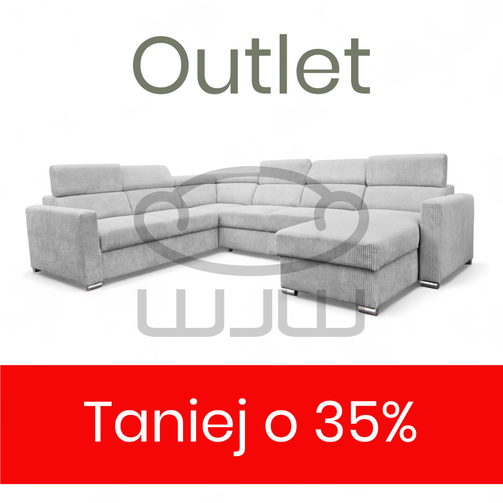 JOHNNY Narożnik B2+A+2F+LCB outlet Poso 55