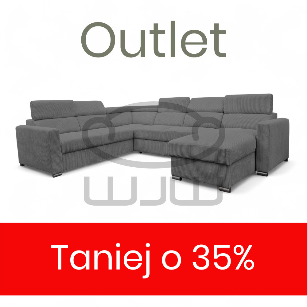 JOHNNY Narożnik B2+A+2F+LCB outlet Poso 34