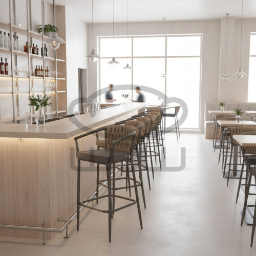 Krzesło barowe ogrodowe i do wnętrz ARCO CCLOFT