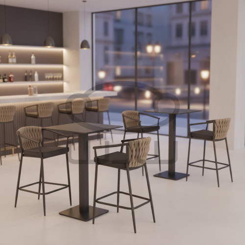 Stół barowy ogrodowy i do wnętrz ARCO CCLOFT 60x60