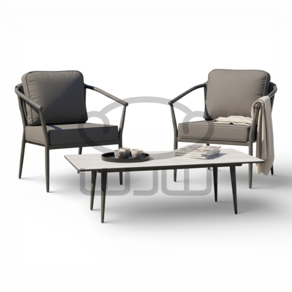 Zestaw mebli ogrodowych i do wnętrz ARCO CCLOFT 120x60