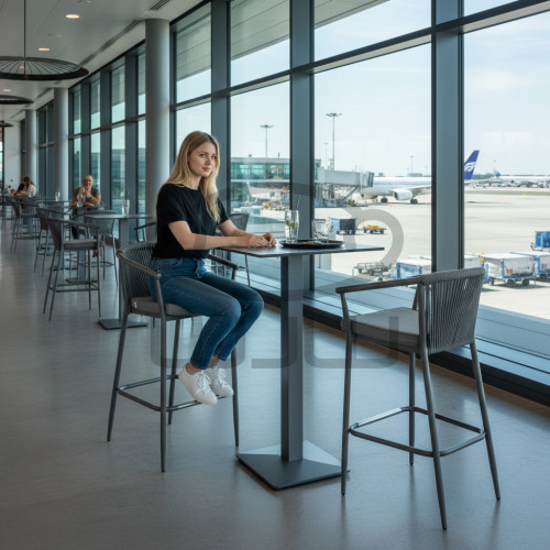 Krzesło barowe ogrodowe i do wnętrz LIDO CCLOFT