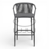 Krzesło barowe ogrodowe i do wnętrz LIDO CCLOFT