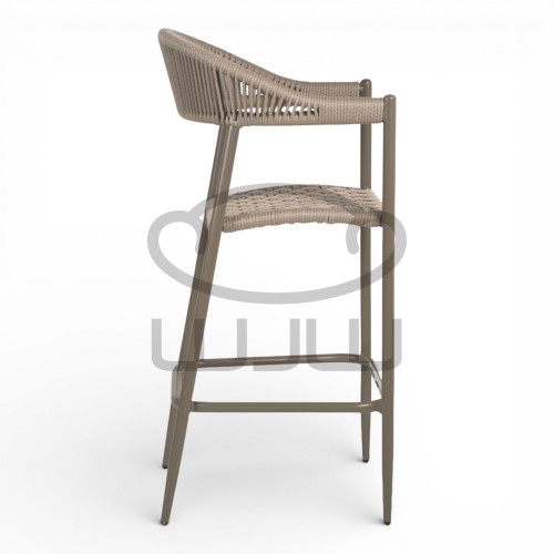 Krzesło barowe ogrodowe i do wnętrz VELA CCLOFT