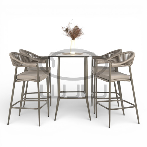 Krzesło barowe ogrodowe i do wnętrz VELA CCLOFT