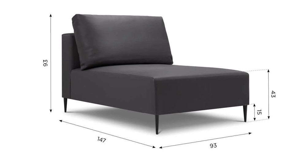 GOZO Element Ogrodowy  OT - Otomana