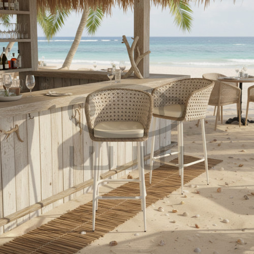 Krzesło barowe ogrodowe i do wnętrz VENTO CCLOFT