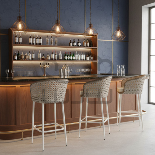 Krzesło barowe ogrodowe i do wnętrz VENTO CCLOFT