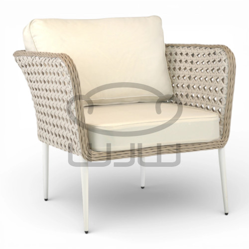 Fotel ogrodowy i do wnętrz VENTO BEŻ CCLOFT