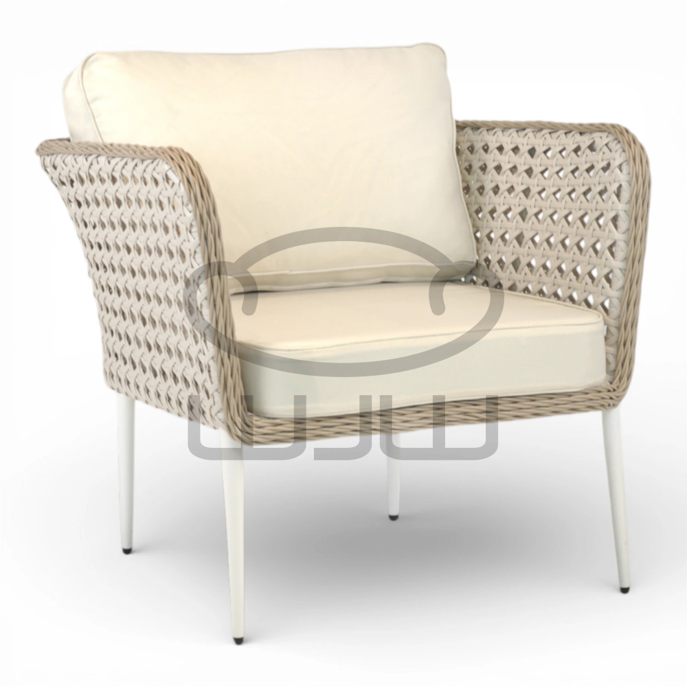 Fotel ogrodowy i do wnętrz VENTO BEŻ CCLOFT