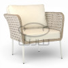 Fotel ogrodowy i do wnętrz VENTO BEŻ CCLOFT