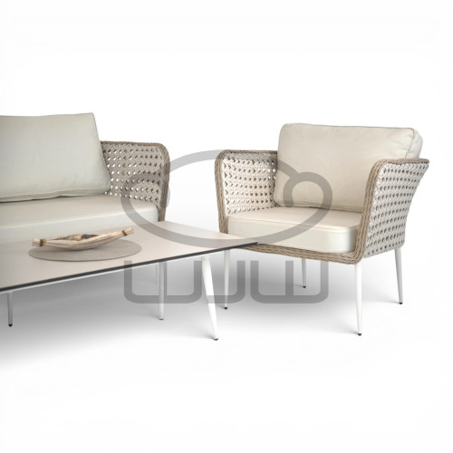 Fotel ogrodowy i do wnętrz VENTO BEŻ CCLOFT