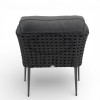 Fotel ogrodowy i do wnętrz VENTO ANTRACYT CCLOFT