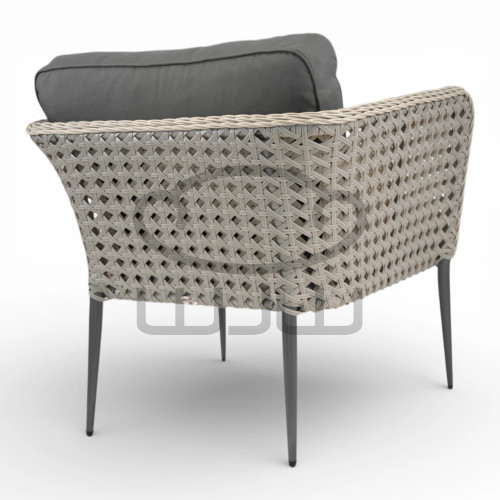 Fotel ogrodowy i do wnętrz VENTO LATTE CCLOFT