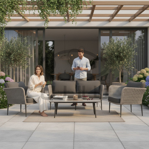 Zestaw mebli ogrodowych VENTO Latte CCLOFT