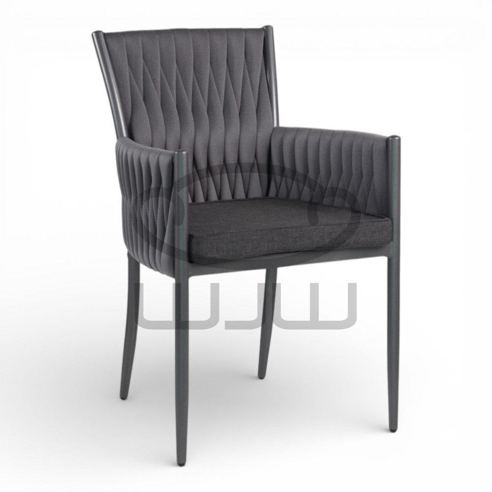 Krzesło ogrodowe i do wnętrz VICTORIA antracyt CCLOFT