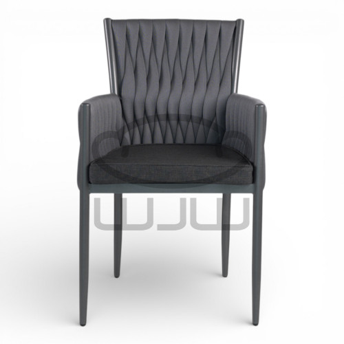 Krzesło ogrodowe i do wnętrz VICTORIA antracyt CCLOFT