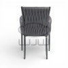 Krzesło ogrodowe i do wnętrz VICTORIA antracyt CCLOFT