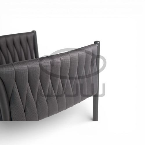 Krzesło ogrodowe i do wnętrz VICTORIA antracyt CCLOFT