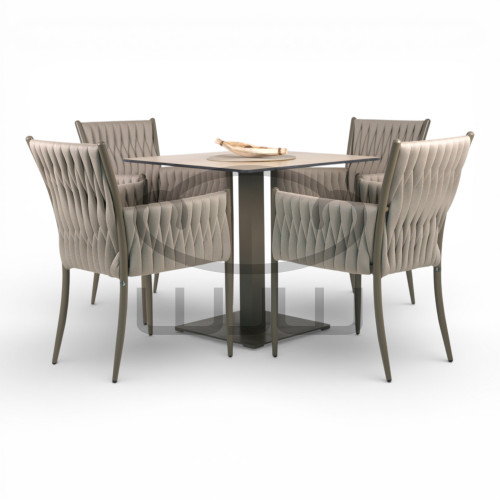 Krzesło ogrodowe i do wnętrz VICTORIA beż CCLOFT