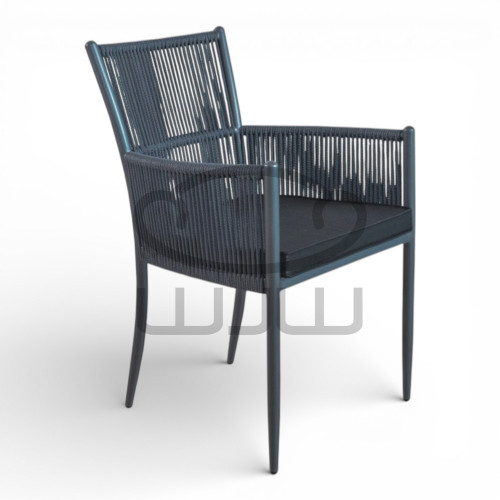 Krzesło ogrodowe i do wnętrz ALTO antracyt CCLOFT