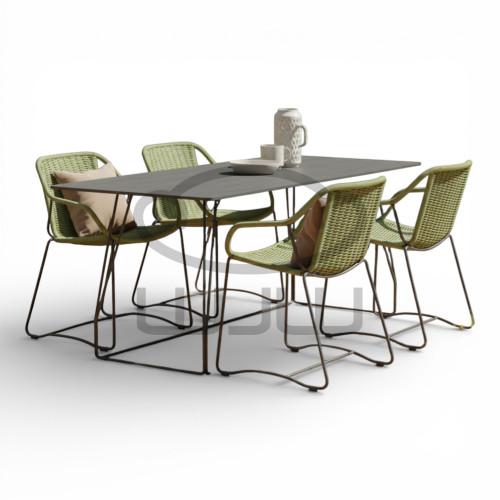 Zestaw ogrodowy i do wnętrz 4 x LINEA + LINEA 150x80 CCLOFT