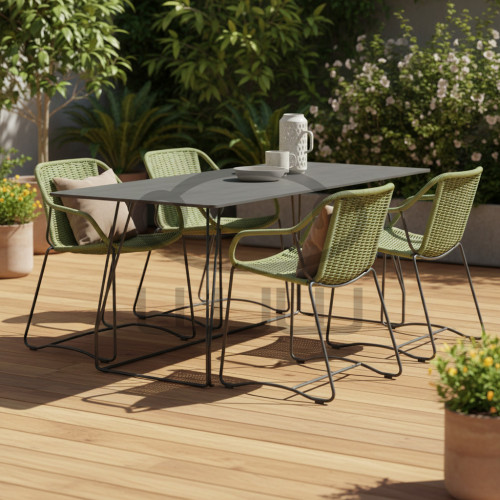 Zestaw ogrodowy i do wnętrz 4 x LINEA + LINEA 150x80 CCLOFT