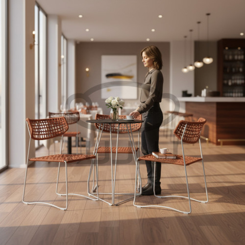 Zestaw ogrodowy i do wnętrz 3 x MARE+ stół LINEA Fi60 CCLOFT