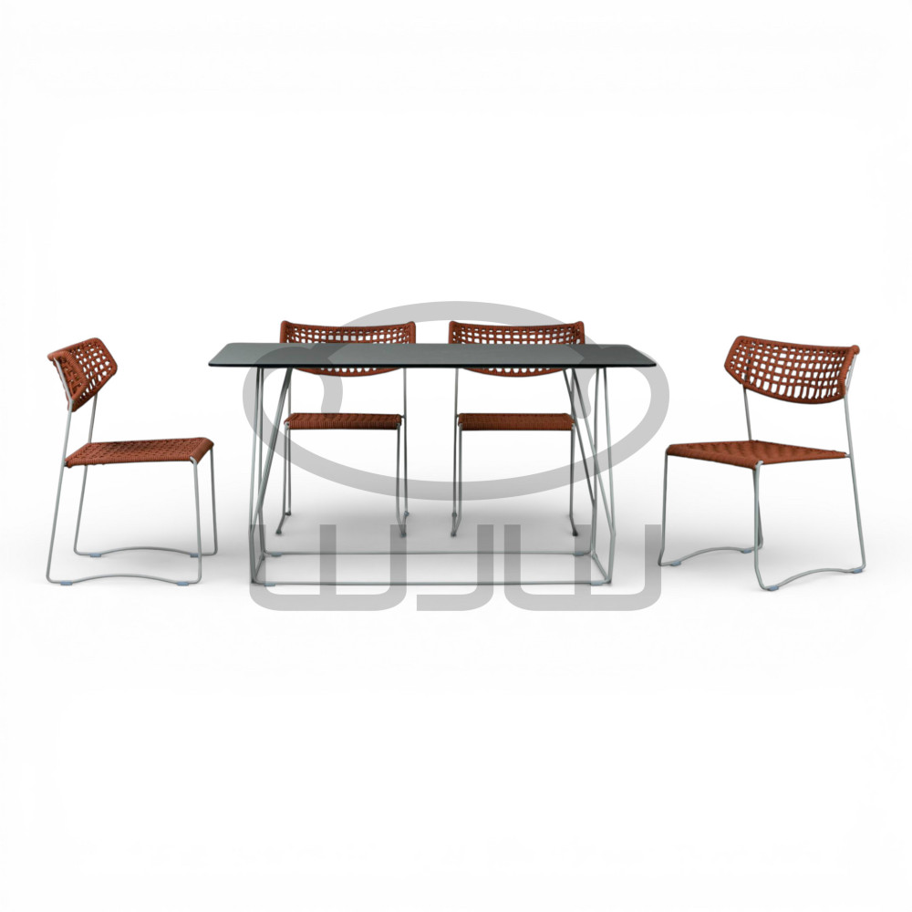 Zestaw ogrodowy i do wnętrz 4 x MARE + LINEA 150x80 CCLOFT