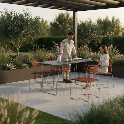 Zestaw ogrodowy i do wnętrz 4 x MARE + LINEA 150x80 CCLOFT