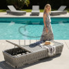Leżak ogrodowy , basenowy , spa COSTA CCLOFT