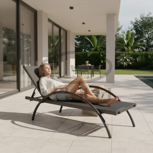 Leżak ogrodowy , basenowy , spa OMBRE CCLOFT