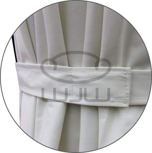 PARASOL OGRODOWY GARDEN „ROMA” 3 × 3 M Szary z pokrowcem