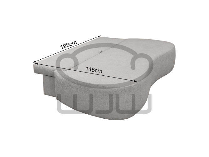 MEKNES Sofa Rozkładana 3FS Bosco