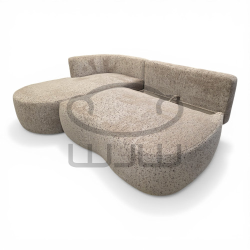 MEKNES Narożnik rozkładany z pojemnikiem L+2F Bosco