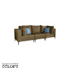 GOZO Zestaw Mebli  Ogrodowych  A+1+A -Sofa 3 osobowa