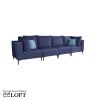 GOZO Zestaw Mebli  Ogrodowych A+1+1+A - 4 osobowa sofa