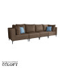 GOZO Zestaw Mebli  Ogrodowych A+1+1+A - 4 osobowa sofa