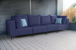 GOZO Zestaw Mebli  Ogrodowych A+1+1+A - 4 osobowa sofa