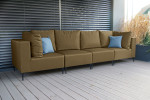 GOZO Zestaw Mebli  Ogrodowych A+1+1+A - 4 osobowa sofa