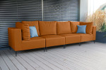 GOZO Zestaw Mebli  Ogrodowych A+1+1+A - 4 osobowa sofa