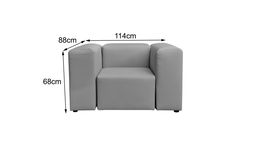 FUNTANA Fotel Ogrodowy B1B - Fotel