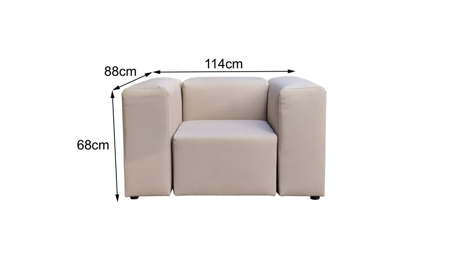 FUNTANA Fotel Ogrodowy B1B - Fotel