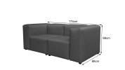 FUNTANA Sofa Ogrodowa B1+1B